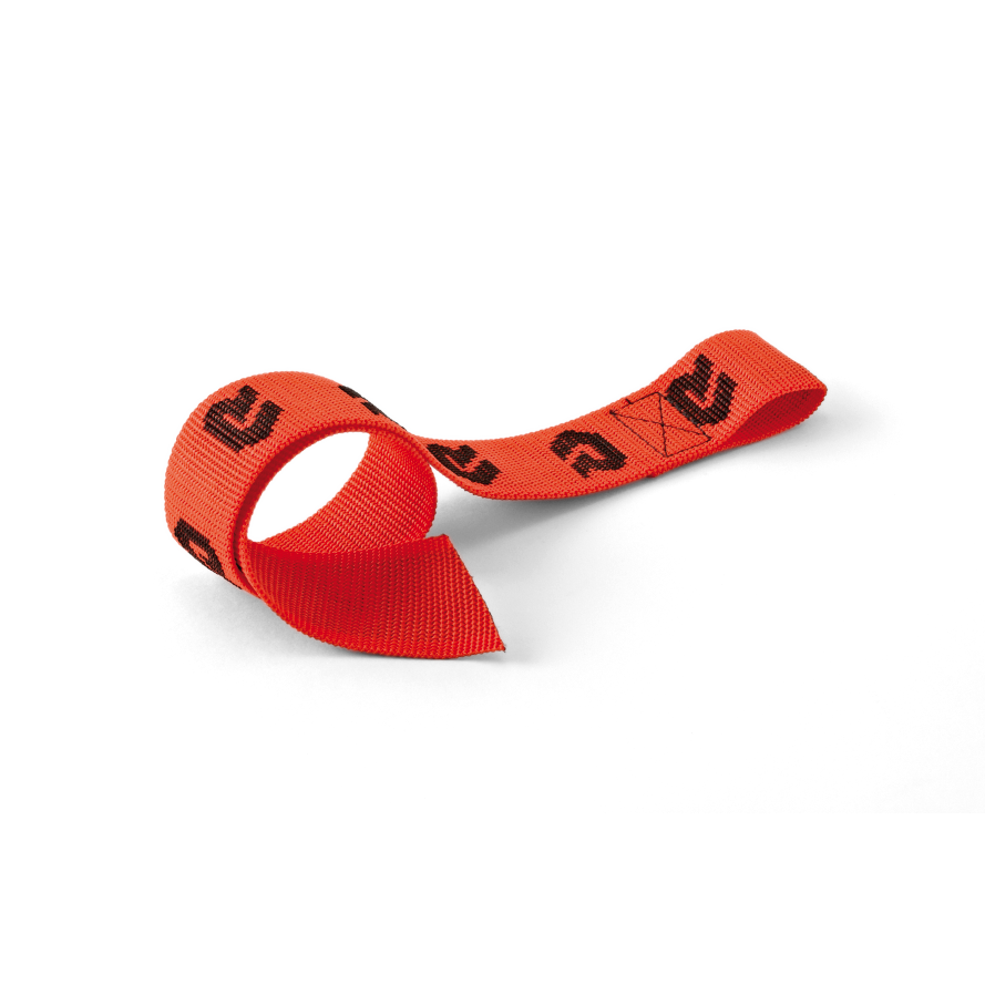 Gurt orange mit Schlaufe 40 x 600 mm (B x L)