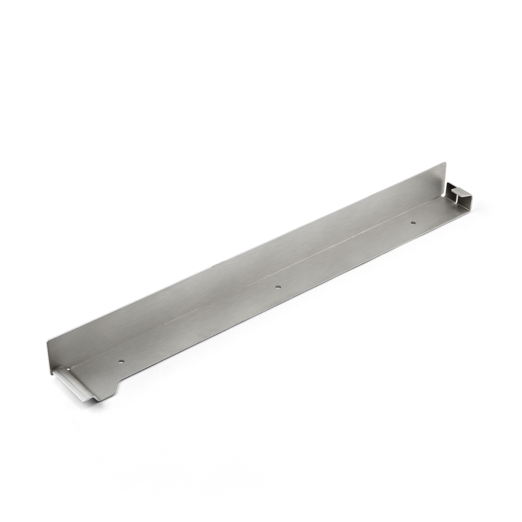 Rail avec dispositif d'arrêt 490 mm gauche