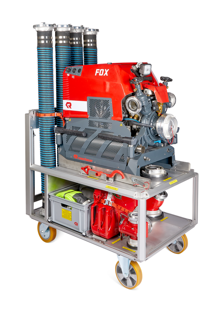 RTE RC Profile Saugstelle 1200, 2-fach kegelgebremst, 2-fach gelenkt, H=1150