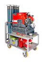 RTE RC Profile Saugstelle 1200, 2-fach trommelgebremst, 2-fach gelenkt, H=1150