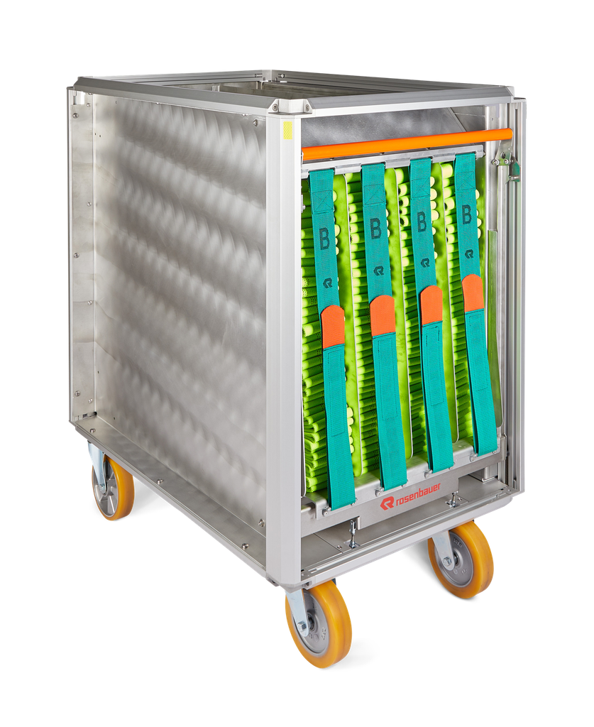 RTE RC Profile Schlauch, 2-fach kegelgebremst, 2-fach gelenkt, H=1300