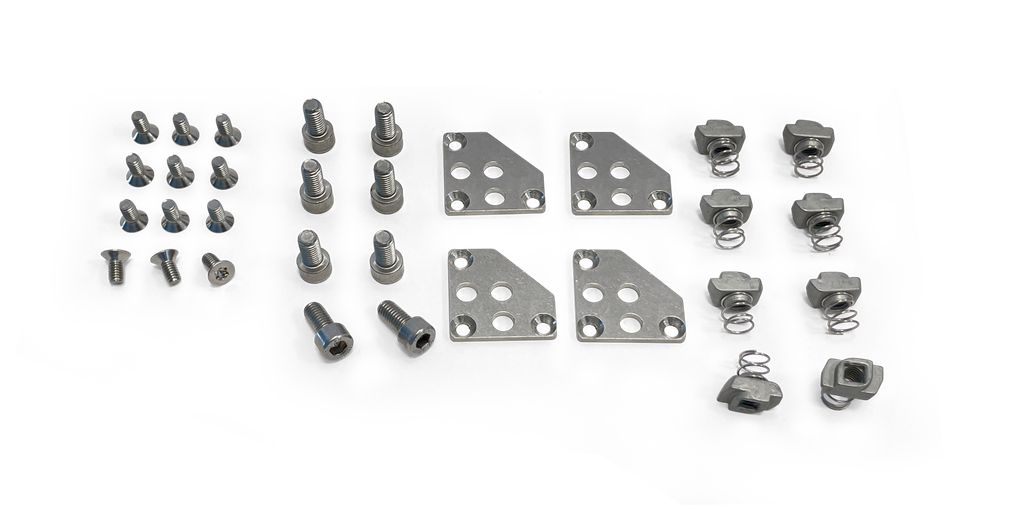 Kit de montage plaque adaptatrice 40 x 40 45°