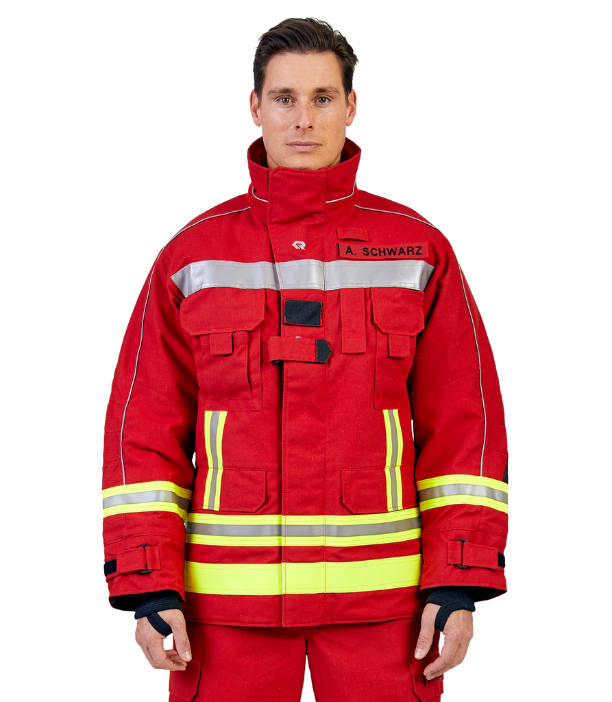 Schutzjacke FIRE MAX 3 rot, NOMEX® NXT