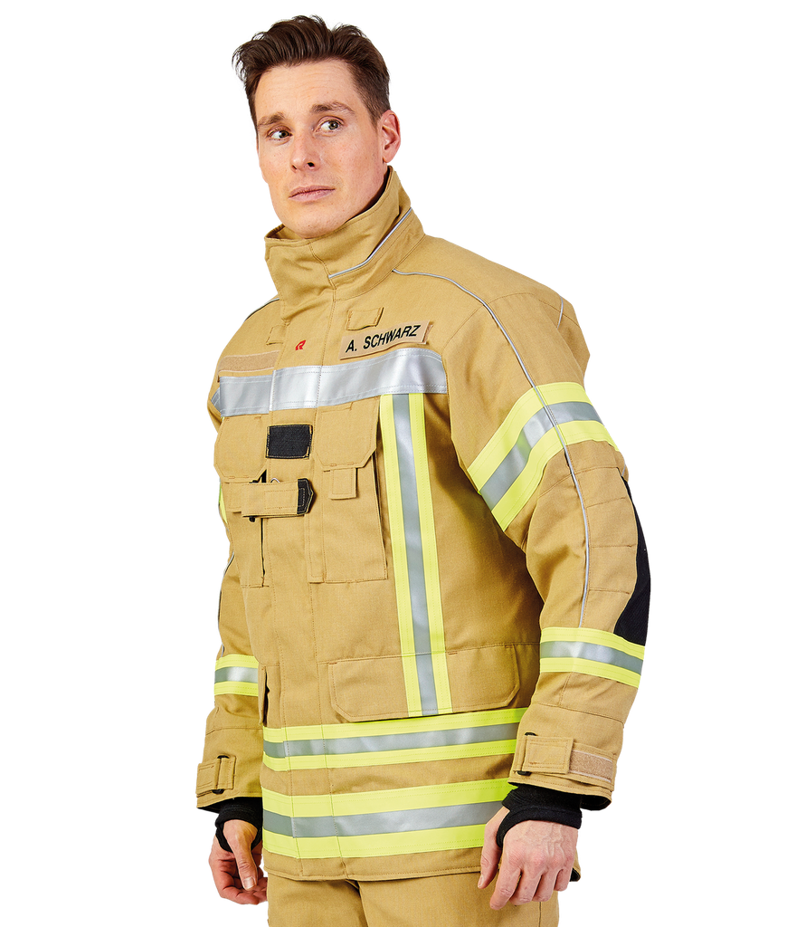 Schutzjacke FIRE MAX 3 IRS gold, NOMEX® NXT