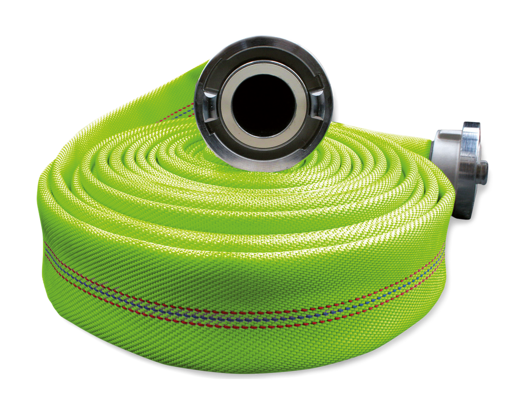 Tuyau de refoulement synthétique spécial, 52 mm, 5 m de long, avec raccord Storz C