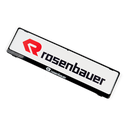 Kennzeichenunterlage mit Verriegelung