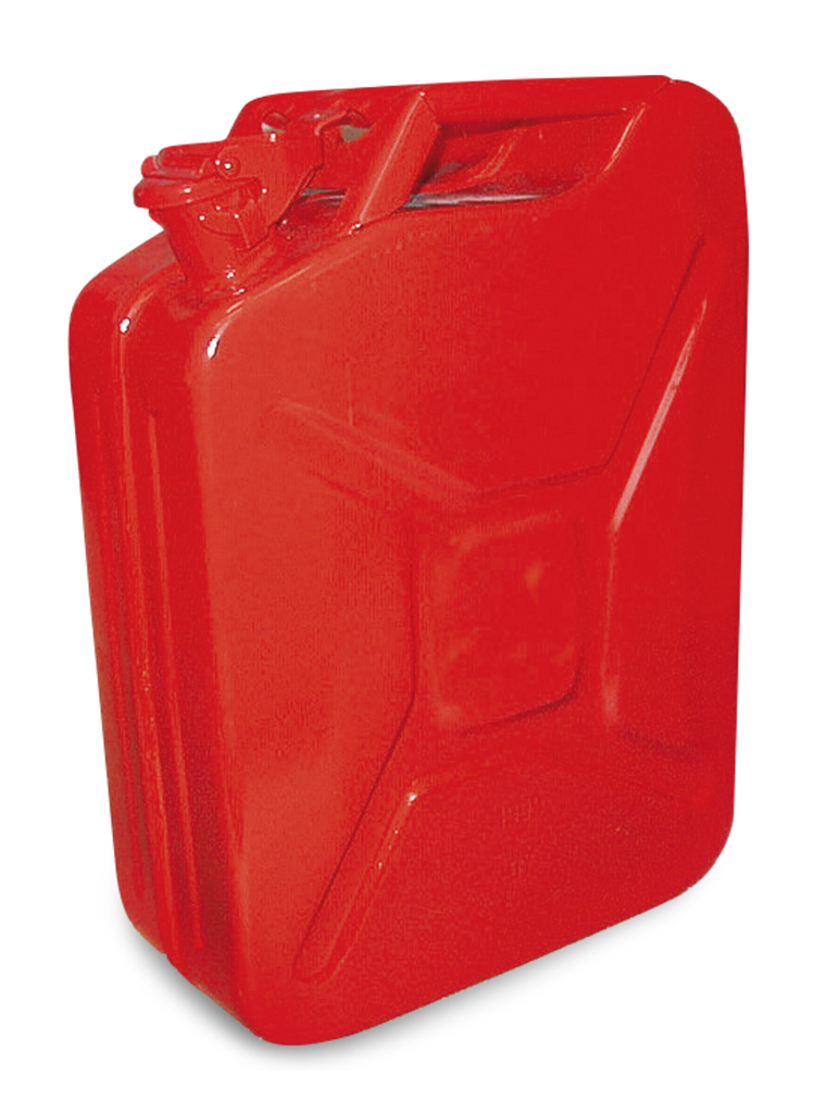 Bidon de carburant 20 l, rouge