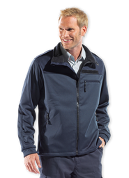 Veste Softshell bleu sombre