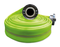 Tuyau de refoulement synthétique spécial, 52 mm, 5 m de long, avec raccord Storz C