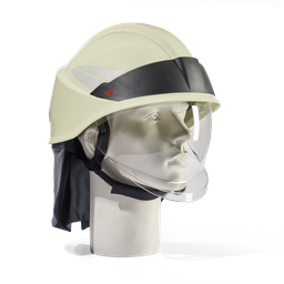 HEROS Smart phosphorescent avec visière de protection du visage, bavolet, bandes de casque