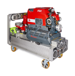 RTE RC Profile Saugstelle 1600, 2-fach kegelgebremst, 2-fach gelenkt, H=1150