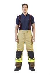 Pantalons FIRE MAX 3 X55 avec PBI, or/marron