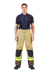 Schutzhose FIRE MAX 3 gold, X55 mit PBI