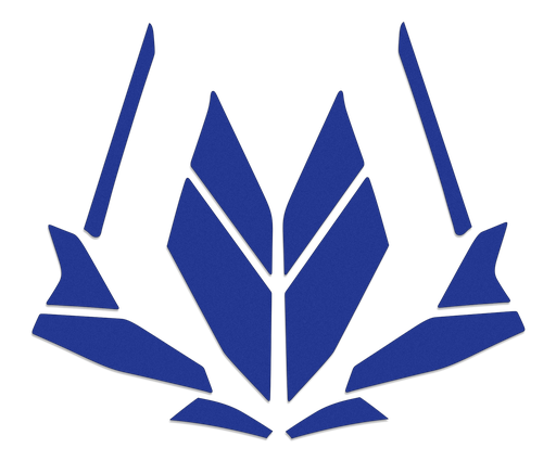 [157567] Kit de bandes de casque bleues