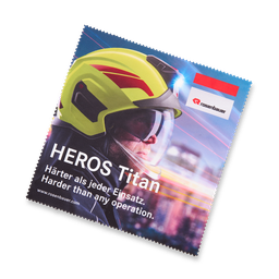 Visierputztuch für Helme